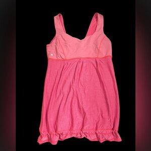 Lululemon ladies pink athletic shirt